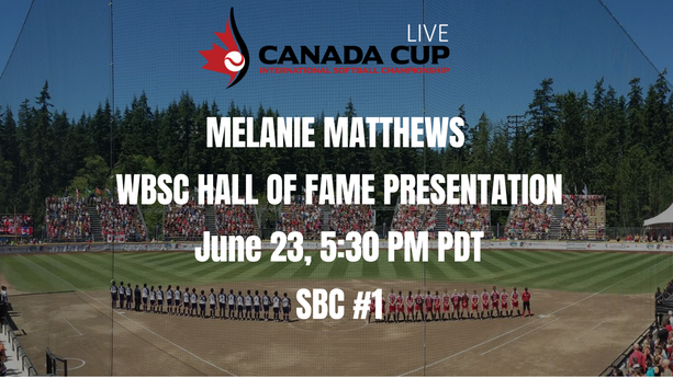Melanie Matthews  - WBSC Hall of Fame